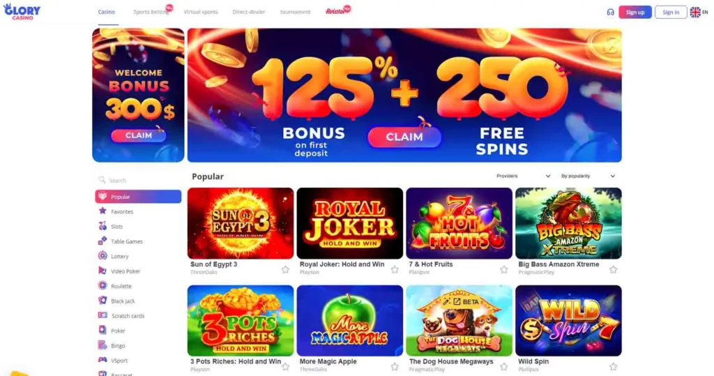 "Glory Casino's User-Friendly Interface and Hassle-Free Registration Process"