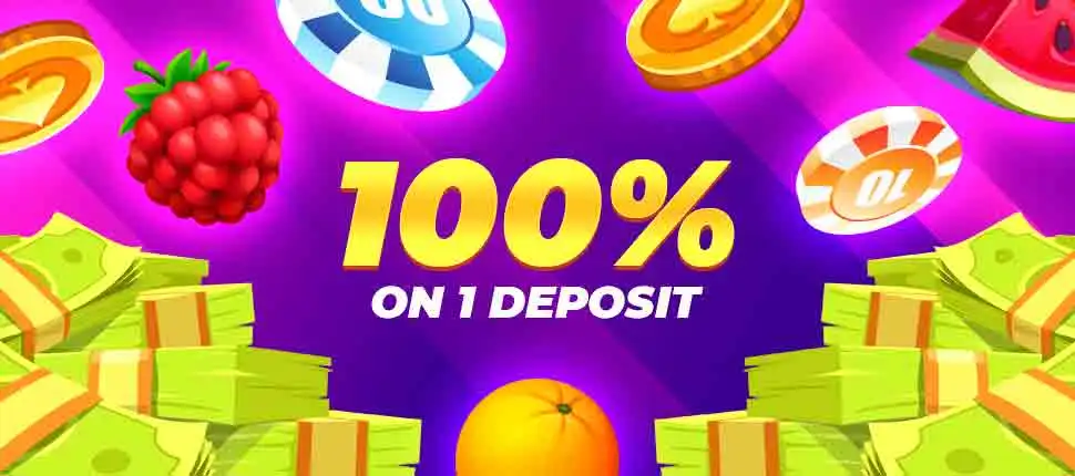 RajBet 100% on 1st Deposit Bonus