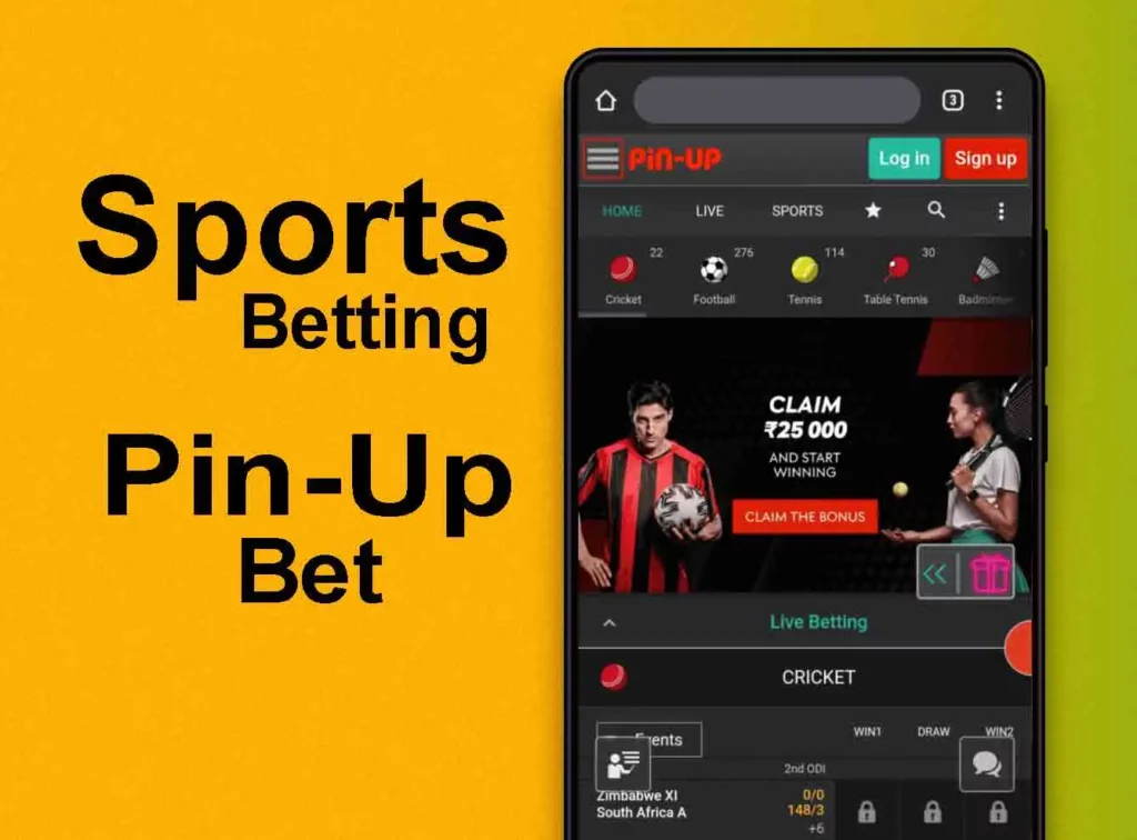 Sports Betting at Pin Up Bet